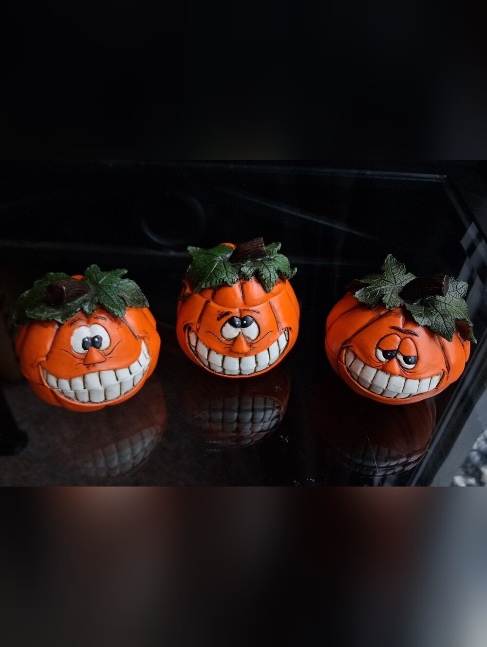 Vintage Pumpkin Happy Jack Trinket Box - Picture 4 of 7